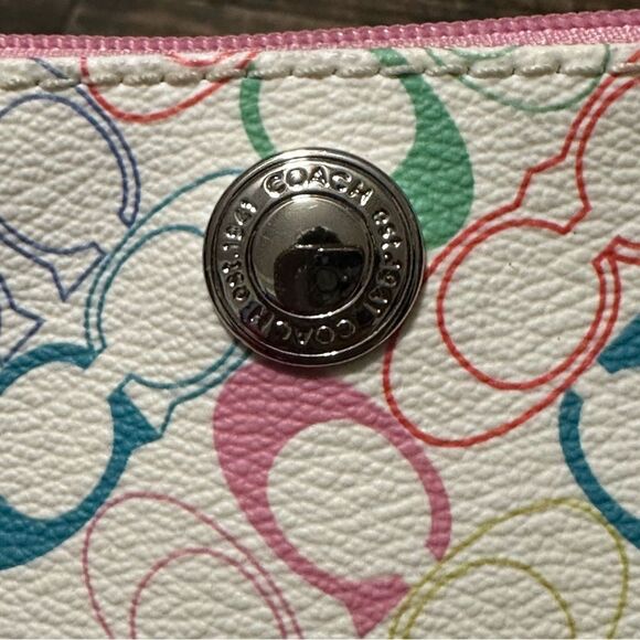 Coach Chelsea Multicolor Tote and Wristlet Set - Picture 10 of 14